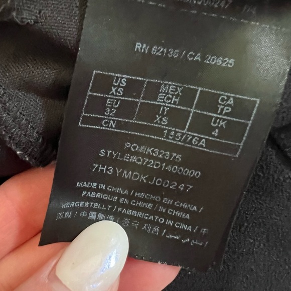 GUESS BLACK ROMPER / MAXI DRESS WITH CRISS CROSS CHEST SIZE XS - Picture 11 of 13